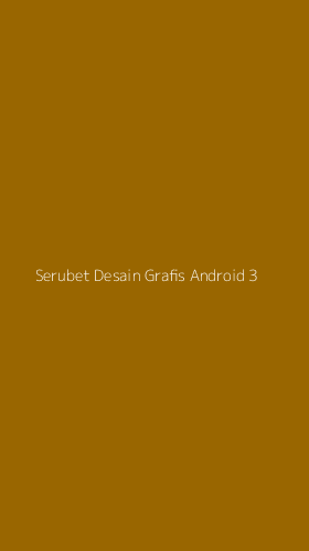 Tampilan Antarmuka Aplikasi Serubet Desain Grafis Android - 3