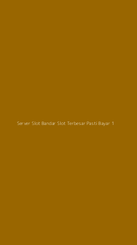 Tampilan Antarmuka Aplikasi Server Slot Bandar Slot Terbesar Pasti Bayar - 1
