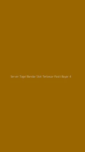 Tampilan Antarmuka Aplikasi Server Togel Bandar Slot Terbesar Pasti Bayar - 4