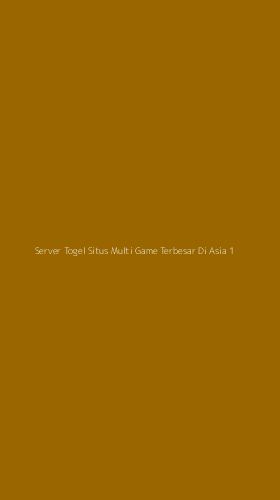 Tampilan Antarmuka Aplikasi Server Togel Situs Multi Game Terbesar Di Asia - 1