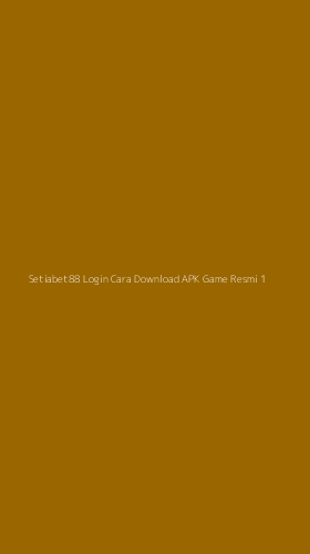 Tampilan Antarmuka Aplikasi Setiabet88 Login Cara Download Apk Game Resmi - 1