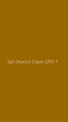 Tampilan Antarmuka Aplikasi Sg0 Deposit Cepat Qris - 1
