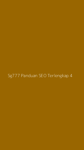 Tampilan Antarmuka Aplikasi Sg777 Panduan Seo Terlengkap - 4