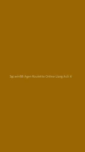Tampilan Antarmuka Aplikasi Sgcwin88 Agen Roulette Online Uang Asli - 4
