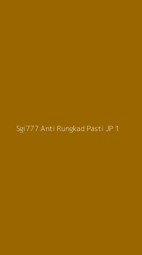 Tampilan Antarmuka Aplikasi Sgi777 Anti Rungkad Pasti Jp - 1