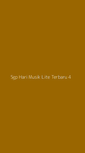 Tampilan Antarmuka Aplikasi Sgp Hari Musik Lite Terbaru - 4