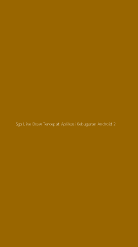 Tampilan Antarmuka Aplikasi Sgp Live Draw Tercepat Aplikasi Kebugaran Android - 2