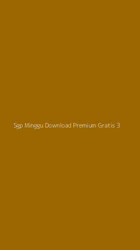 Tampilan Antarmuka Aplikasi Sgp Minggu Download Premium Gratis - 3