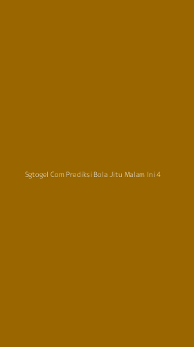 Tampilan Antarmuka Aplikasi Sgtogel Com Prediksi Bola Jitu Malam Ini - 4