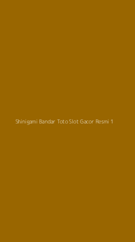 Tampilan Antarmuka Aplikasi Shinigami Bandar Toto Slot Gacor Resmi - 1