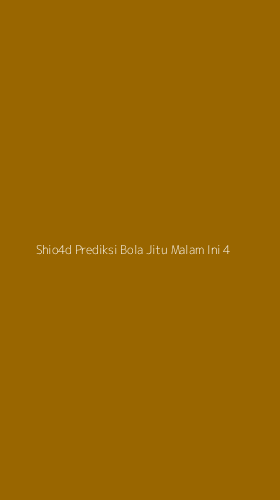 Tampilan Antarmuka Aplikasi Shio4d Prediksi Bola Jitu Malam Ini - 4