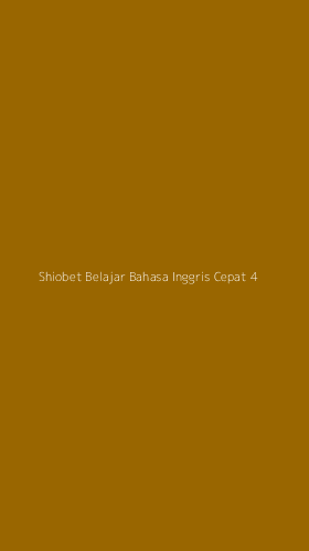 Tampilan Antarmuka Aplikasi Shiobet Belajar Bahasa Inggris Cepat - 4