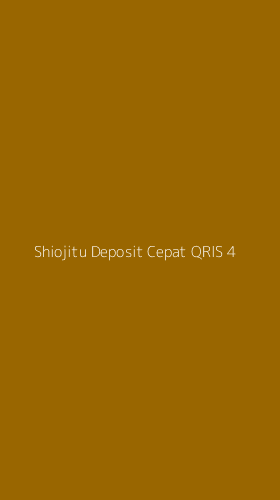 Tampilan Antarmuka Aplikasi Shiojitu Deposit Cepat Qris - 4