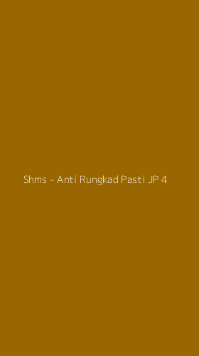 Tampilan Antarmuka Aplikasi Shms - Anti Rungkad Pasti JP - 4