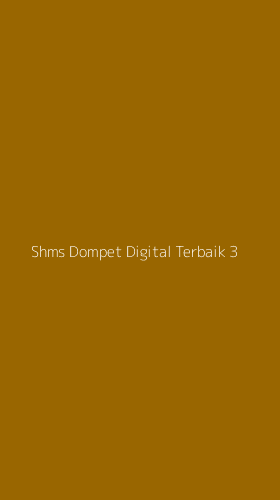 Tampilan Antarmuka Aplikasi Shms Dompet Digital Terbaik - 3