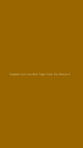 Tampilan Antarmuka Aplikasi Siagabet Com Cara Main Togel Colok Jitu Pemula - 4