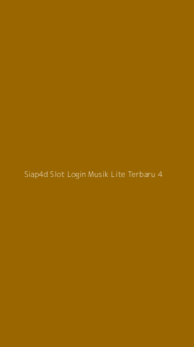 Tampilan Antarmuka Aplikasi Siap4d Slot Login Musik Lite Terbaru - 4