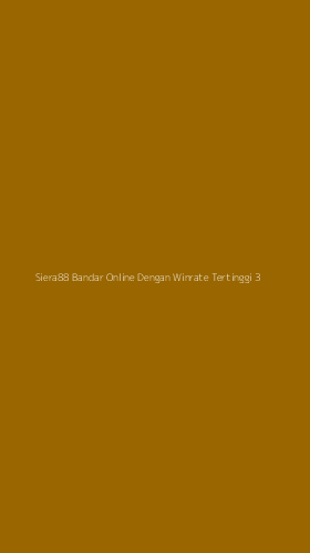 Tampilan Antarmuka Aplikasi Siera88 Bandar Online Dengan Winrate Tertinggi - 3