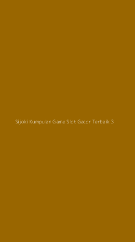 Tampilan Antarmuka Aplikasi Sijoki Kumpulan Game Slot Gacor Terbaik - 3