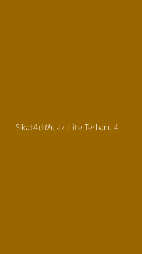 Tampilan Antarmuka Aplikasi Sikat4d Musik Lite Terbaru - 4