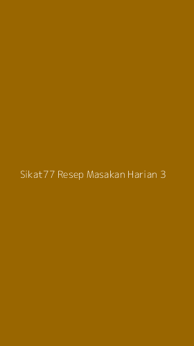 Tampilan Antarmuka Aplikasi Sikat77 Resep Masakan Harian - 3