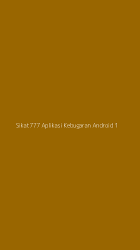 Tampilan Antarmuka Aplikasi Sikat777 Aplikasi Kebugaran Android - 1