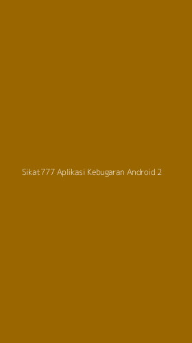 Tampilan Antarmuka Aplikasi Sikat777 Aplikasi Kebugaran Android - 2