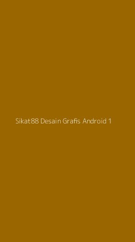 Tampilan Antarmuka Aplikasi Sikat88 Desain Grafis Android - 1