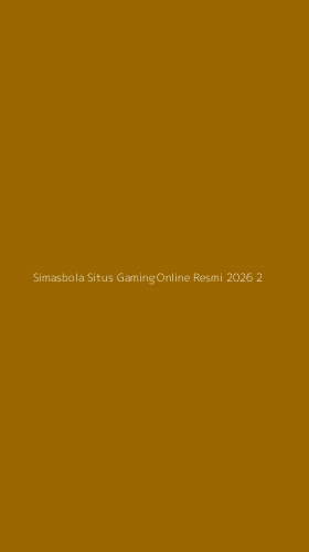 Tampilan Antarmuka Aplikasi Simasbola Situs Gaming Online Resmi 2026 - 2