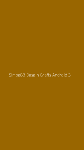 Tampilan Antarmuka Aplikasi Simba88 Desain Grafis Android - 3