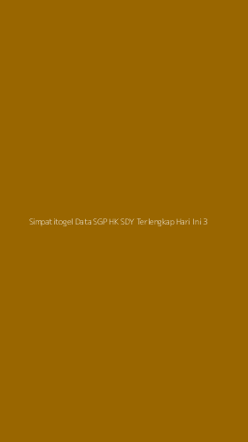 Tampilan Antarmuka Aplikasi Simpatitogel Data Sgp Hk Sdy Terlengkap Hari Ini - 3