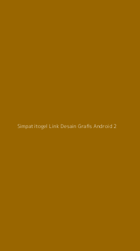Tampilan Antarmuka Aplikasi Simpatitogel Link Desain Grafis Android - 2