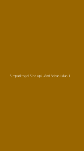 Tampilan Antarmuka Aplikasi Simpatitogel Slot Apk Mod Bebas Iklan - 1