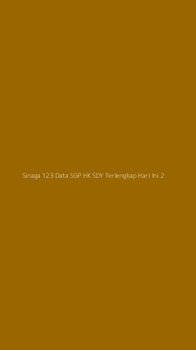 Tampilan Antarmuka Aplikasi Sinaga 123 Data Sgp Hk Sdy Terlengkap Hari Ini - 2