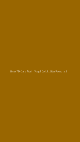 Tampilan Antarmuka Aplikasi Sinar79 Cara Main Togel Colok Jitu Pemula - 3