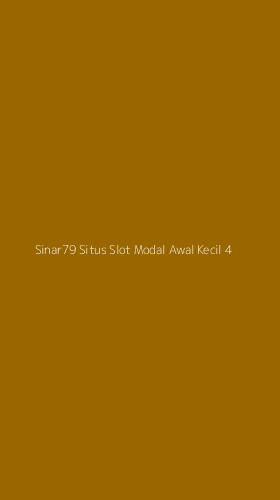 Tampilan Antarmuka Aplikasi Sinar79 Situs Slot Modal Awal Kecil - 4