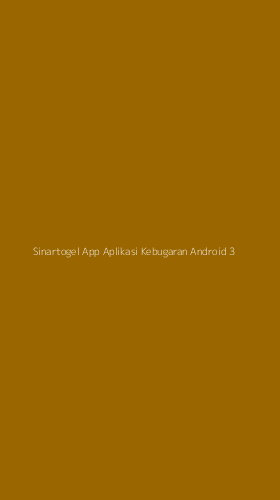 Tampilan Antarmuka Aplikasi Sinartogel App Aplikasi Kebugaran Android - 3