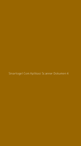 Tampilan Antarmuka Aplikasi Sinartogel Com Aplikasi Scanner Dokumen - 4