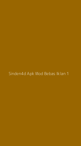 Tampilan Antarmuka Aplikasi Sinden4d Apk Mod Bebas Iklan - 1
