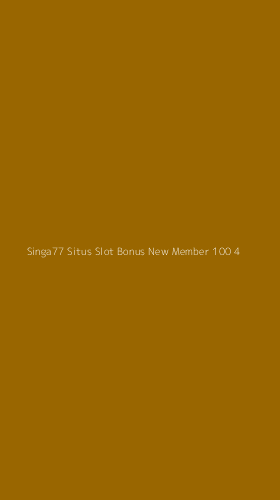 Tampilan Antarmuka Aplikasi Singa77 Situs Slot Bonus New Member 100 - 4