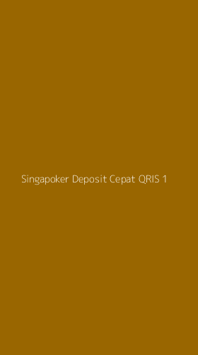 Tampilan Antarmuka Aplikasi Singapoker Deposit Cepat Qris - 1