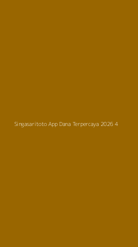 Tampilan Antarmuka Aplikasi Singasaritoto App Dana Terpercaya 2026 - 4