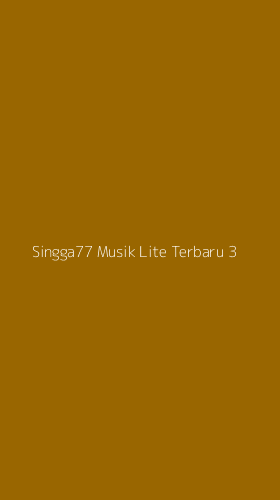 Tampilan Antarmuka Aplikasi Singga77 Musik Lite Terbaru - 3
