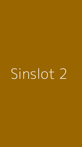 Tampilan Antarmuka Aplikasi Sinslot - 2