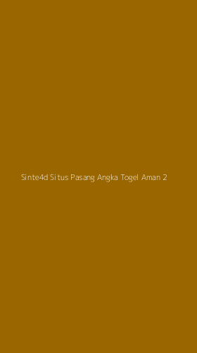 Tampilan Antarmuka Aplikasi Sinte4d Situs Pasang Angka Togel Aman - 2