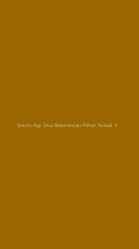 Tampilan Antarmuka Aplikasi Sintoto App Situs Rekomendasi Pilihan Terbaik - 3