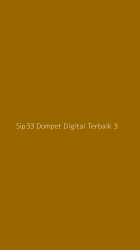 Tampilan Antarmuka Aplikasi Sip33 Dompet Digital Terbaik - 3