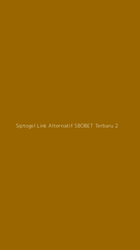 Tampilan Antarmuka Aplikasi Siptogel Link Alternatif Sbobet Terbaru - 2
