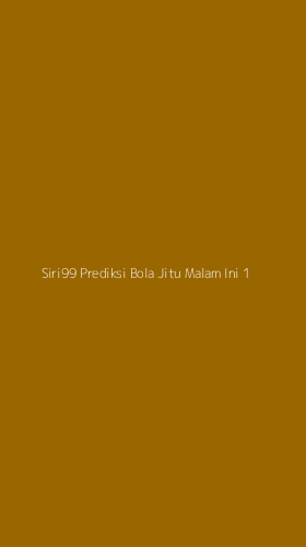 Tampilan Antarmuka Aplikasi Siri99 Prediksi Bola Jitu Malam Ini - 1