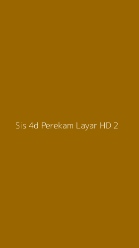 Tampilan Antarmuka Aplikasi Sis 4d Perekam Layar Hd - 2